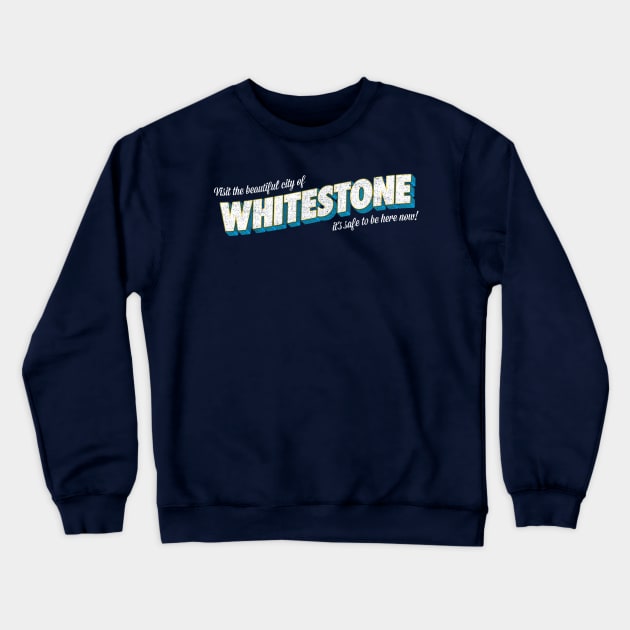 Visit Whitestone Crewneck Sweatshirt by huckblade